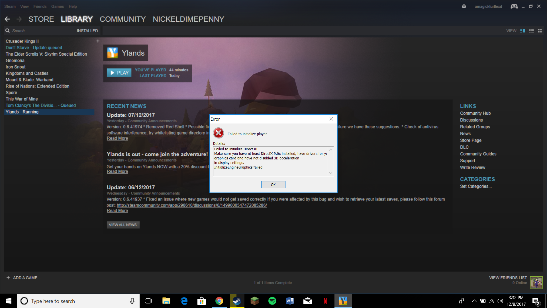 Unable to version steam фото 75