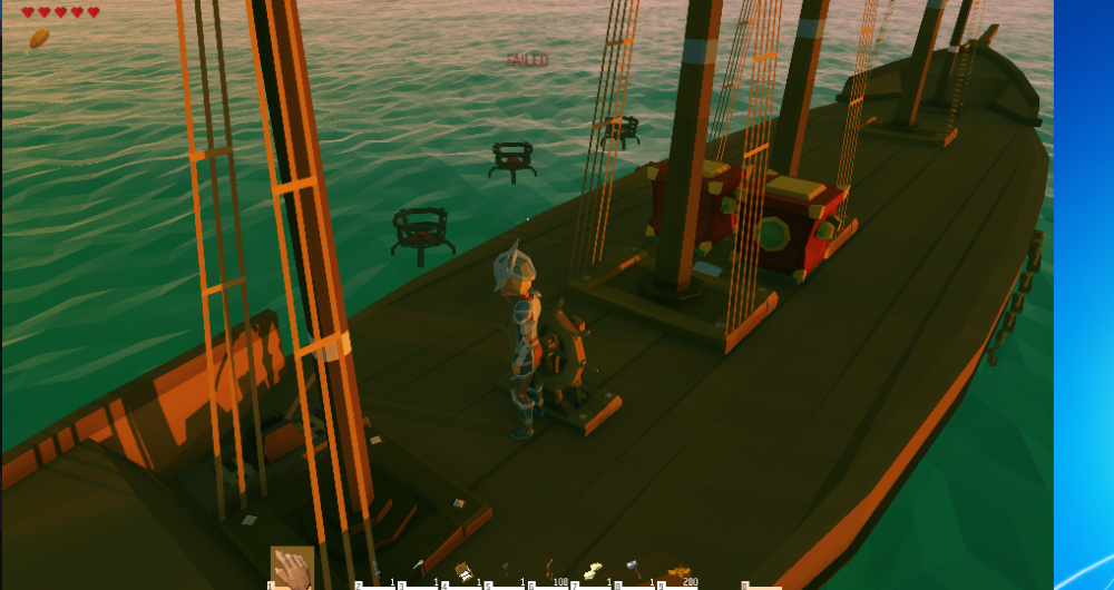 Items stuck to boat that were placed on dock.png